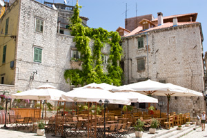 Restaurants in Sibenik in Kroatien